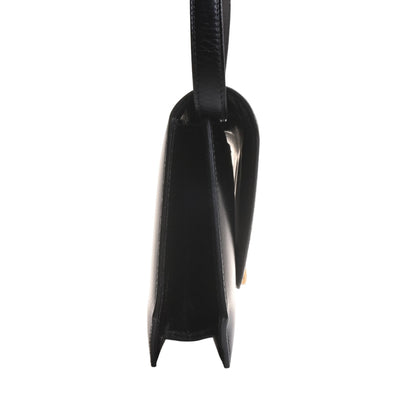 ナポレオン　ショルダーバッグ　ボックスカーフ　ブラック　GP　〇S刻印