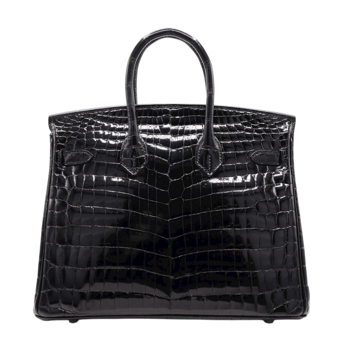 バーキン25　ニロティカス　ブラック　SS　D刻印