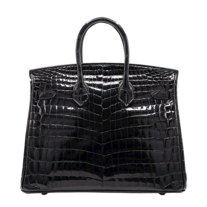 バーキン25　ニロティカス　ブラック　SS　D刻印