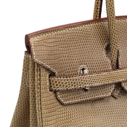 Birkin 25 Lizard Lise Fiselle SS □K engraved
