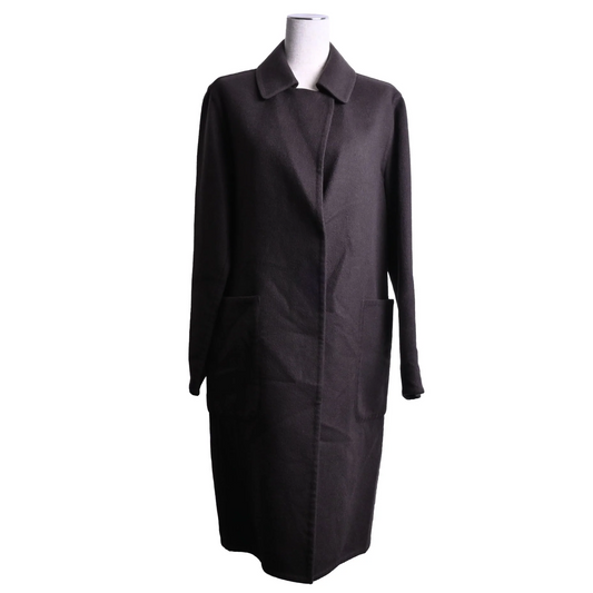W-face coat, cashmere, brown, 38