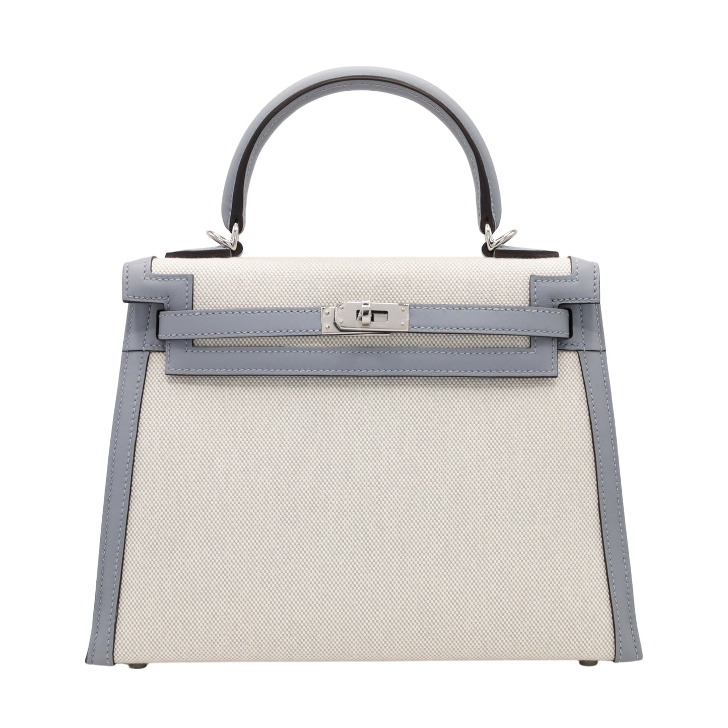 ケリー25　トワルアッシュ　ヴォースイフト　ブルーグラシエ　エクリュ　SS　K刻印