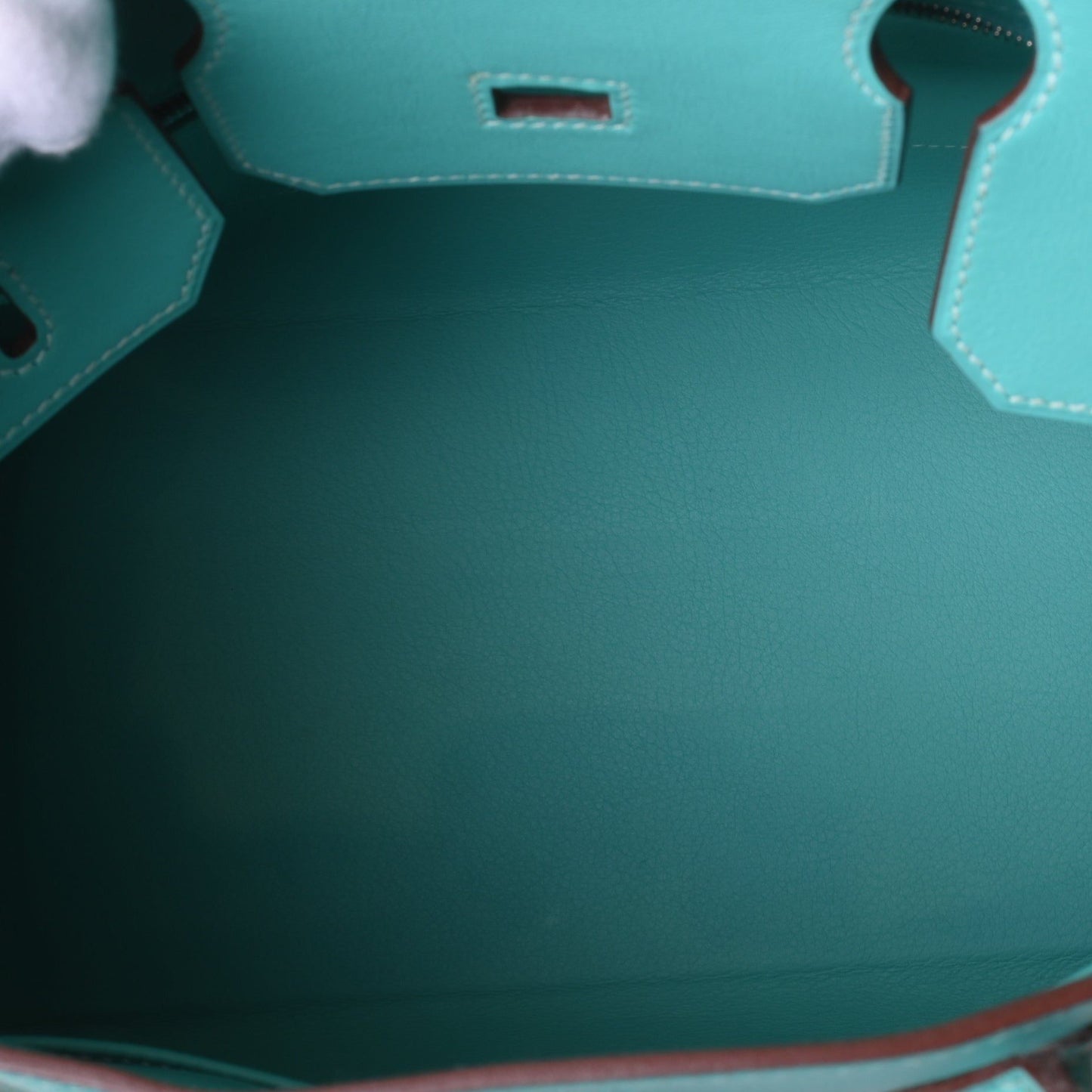 Birkin 30 Voor Swift Toile Ash Lagon SS □L engraved