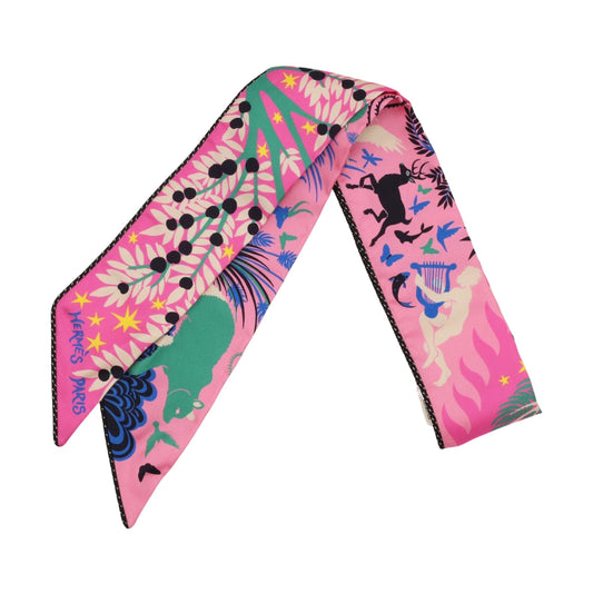 ツイリー　オルフェウスの魅力に誘われて　シルク　ピンク