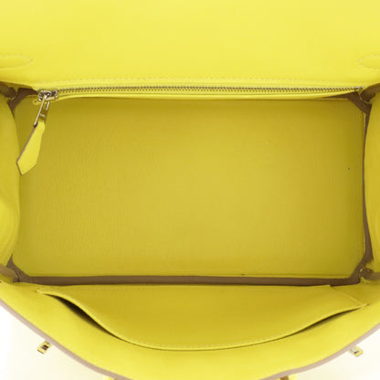 Birkin 25 Alligator Matte Lime SS WStamp
