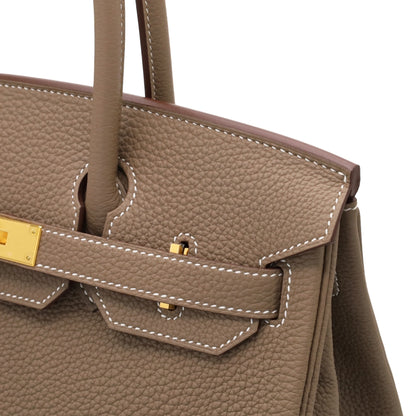 バーキン30　トゴ　エトゥープ　GP　K刻印