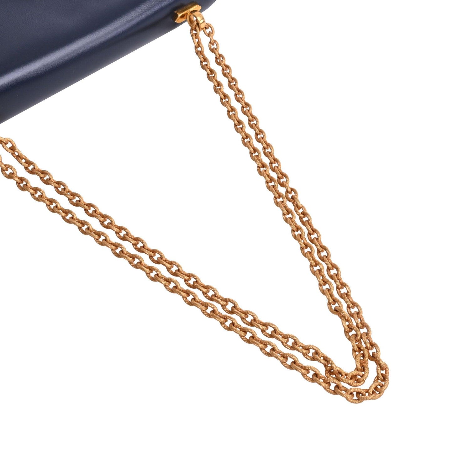 アルカザール　ボックスカーフ　ブルーインディゴ　GP　〇Ｎ刻印