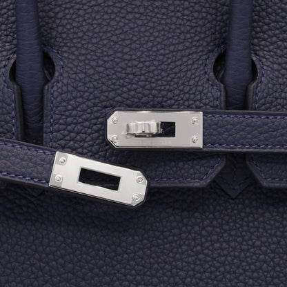 バーキン25　トゴ　ブルーニュイ　SS　K刻印