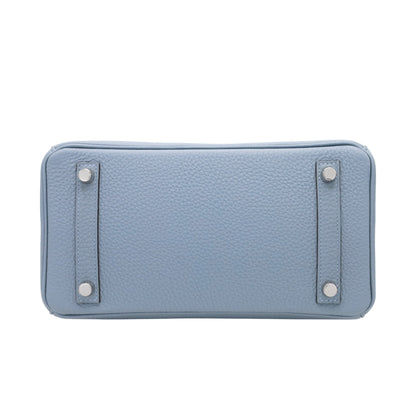 Birkin 25 Verso Togo Blue Run 米色 de Weimar SS U刻印