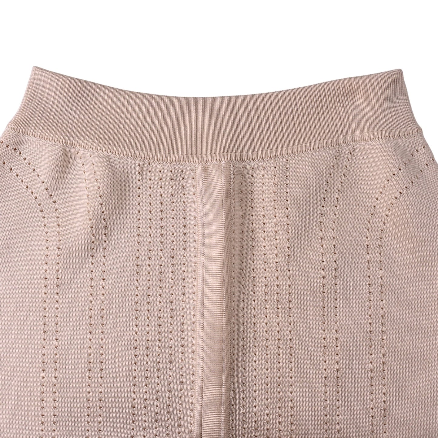 Knitted skirt, Silk blend, Ivory, 40