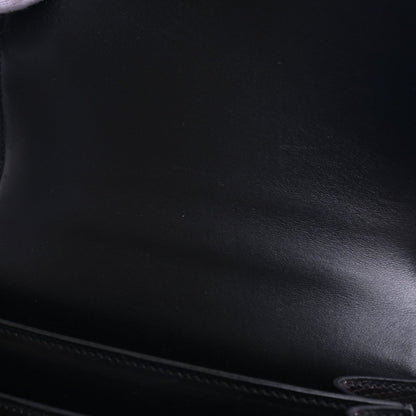 コンスタンスミニ　リザード　ブラック　ルテニウム金具　□I刻印