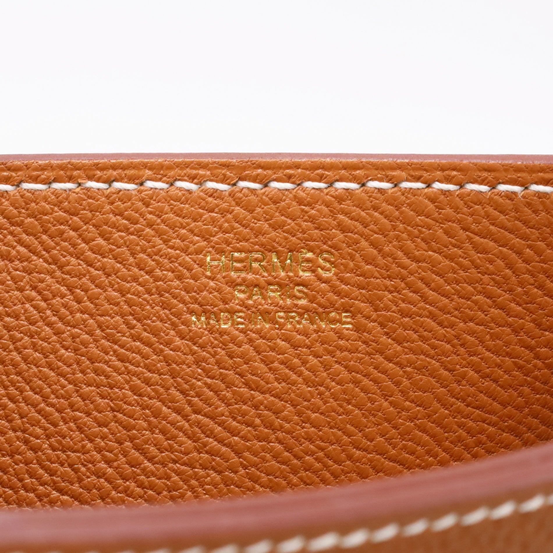 HERMES パースペクティブ キャヴァリエール21 トゴ ゴールド GP U刻印