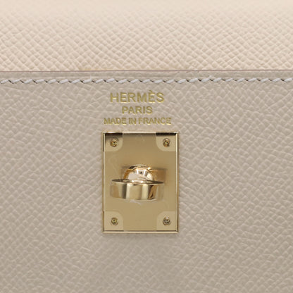 Kelly 25 Vo-Epsom　CraieChampagne gold hardware KStamp