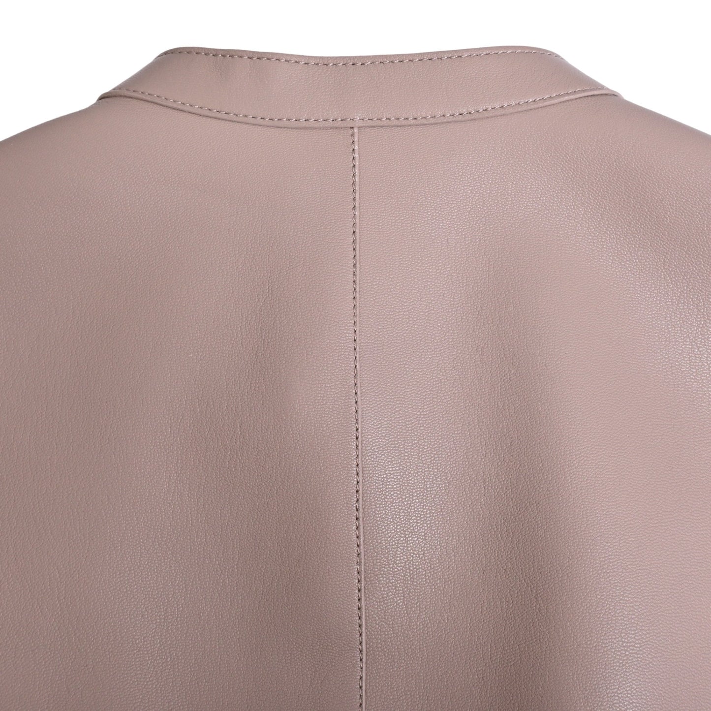 ライダースジャケット　ラム　ベージュ　38