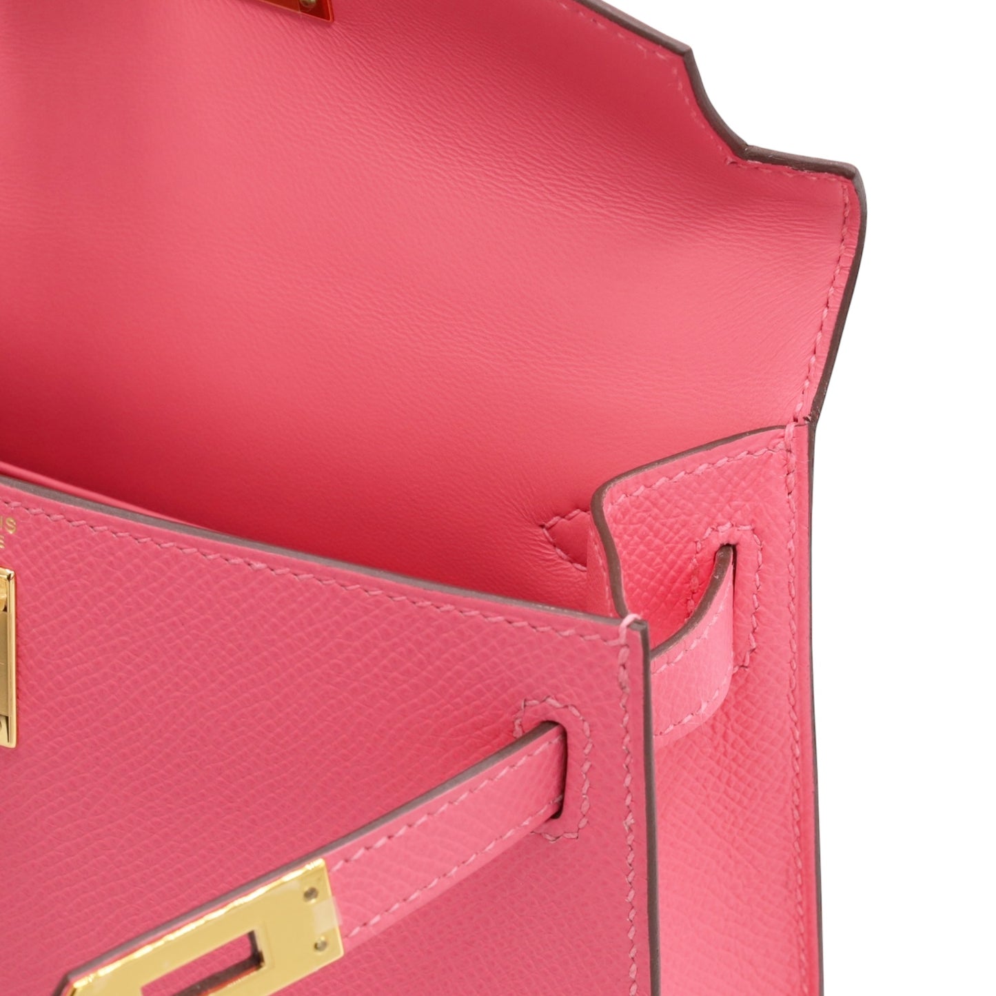 Mini Kelly 2 Vaux Epson Rose Lipstick GP D stamp