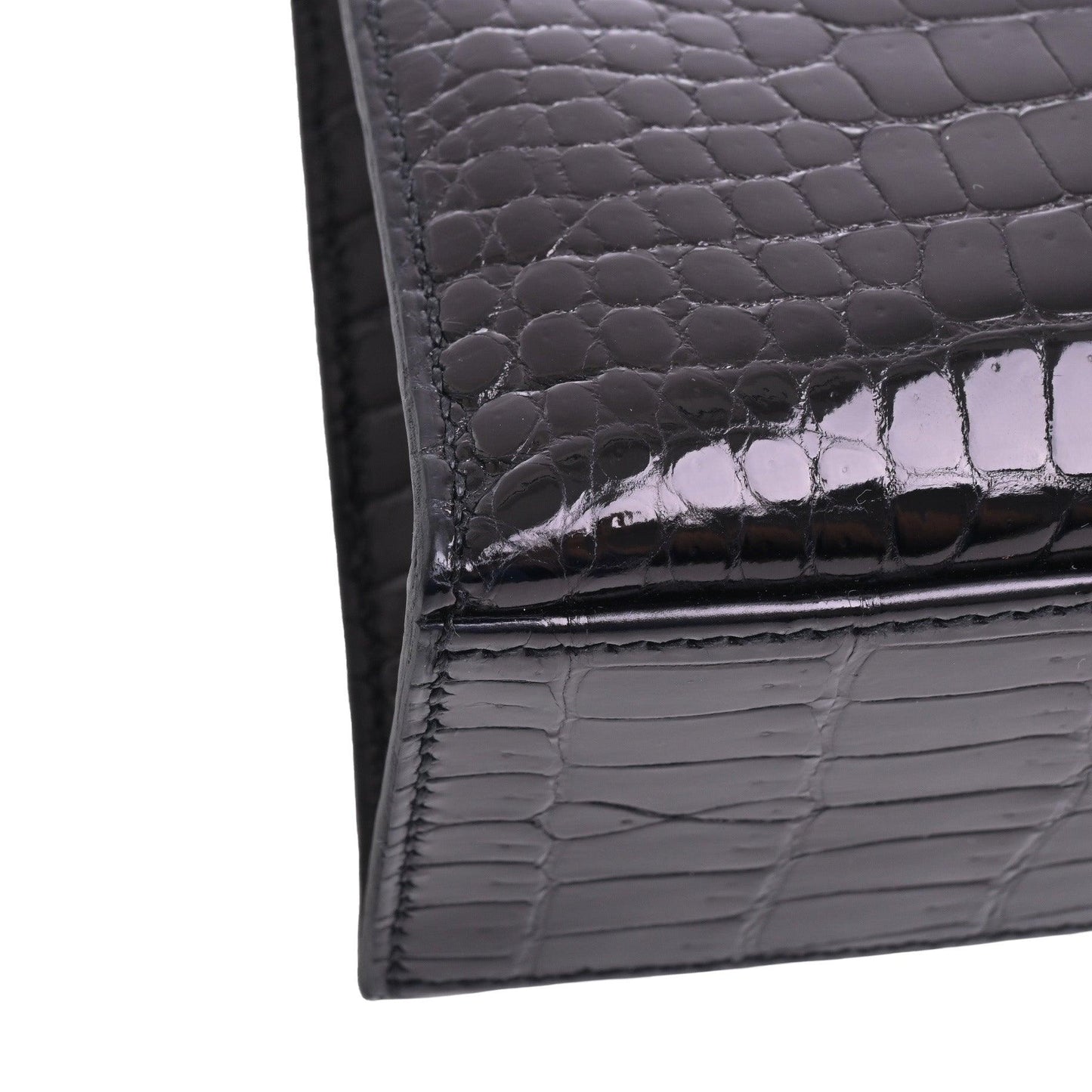 Pochette Kelly Polosus Black GP B engraved