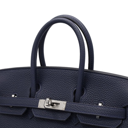 バーキン25　トゴ　ブルーニュイ　SS　U刻印