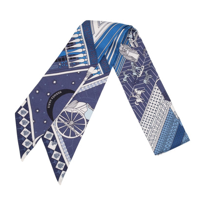 ツイリー　オブジェ　ドゥ　キュリオジテ　シルク　ネイビー