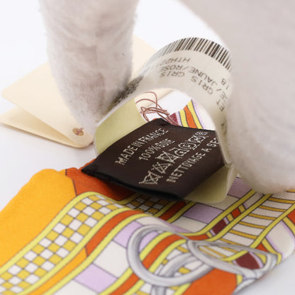 ツイリー　馬鞍トチャーム　シルク　オレンジ