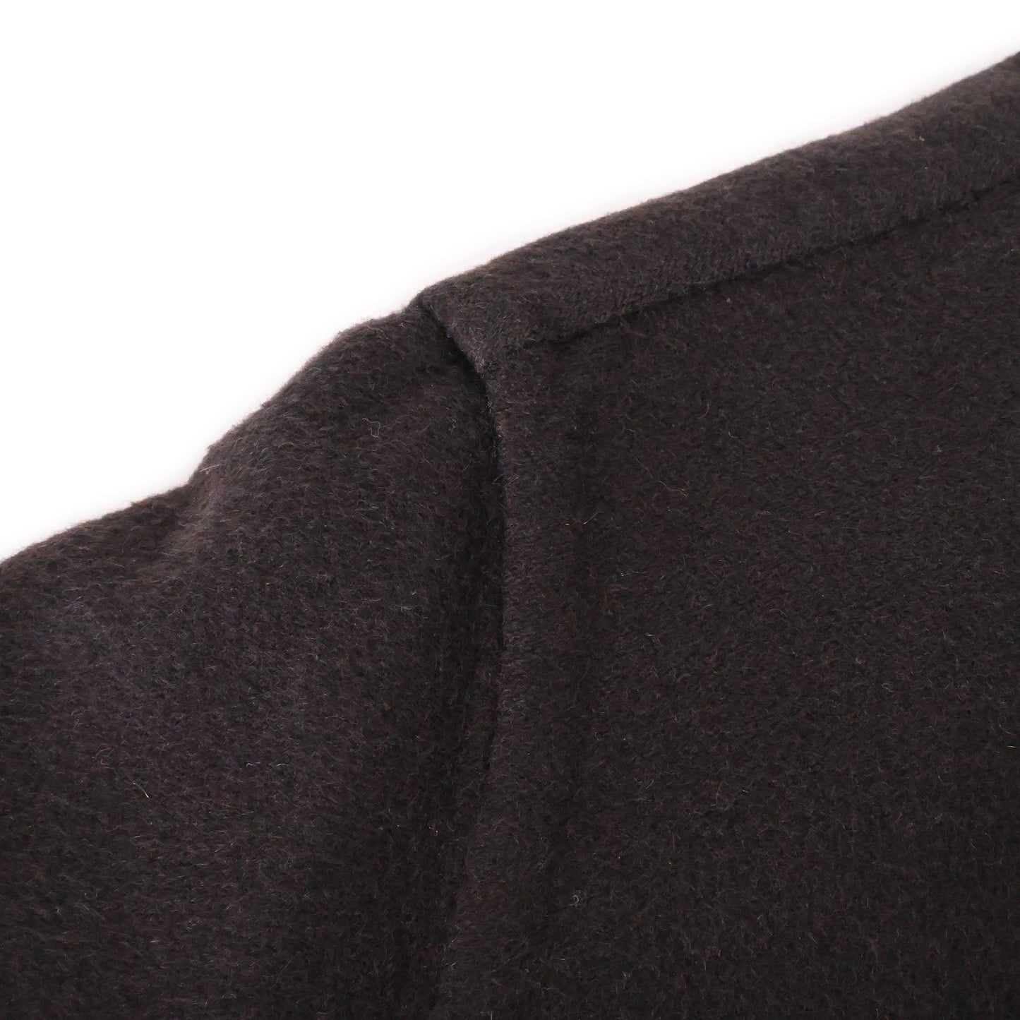 Wフェイスコート　カシミヤ　ブラウン　38