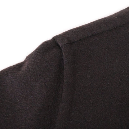 Wフェイスコート　カシミヤ　ブラウン　38