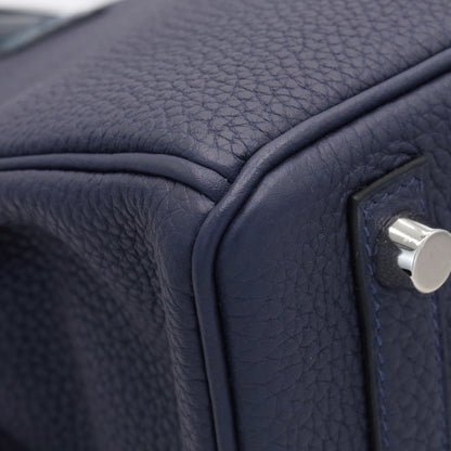 バーキン25　タッチ　トゴ　ニロティカス　ブルーニュイ　SS　Y刻印