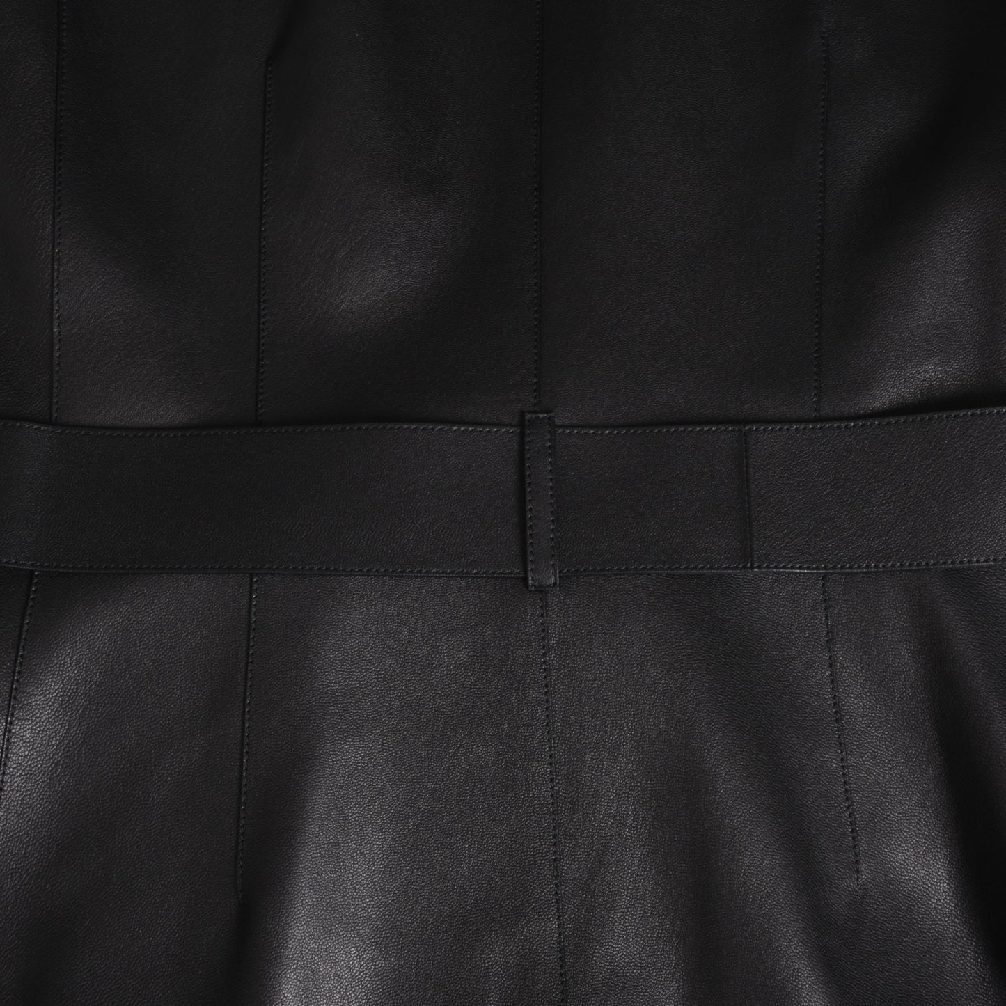 ロングジレ　ゴート　ブラック　34