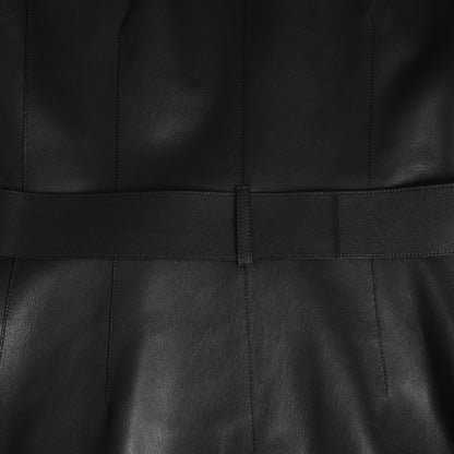 ロングジレ　ゴート　ブラック　34