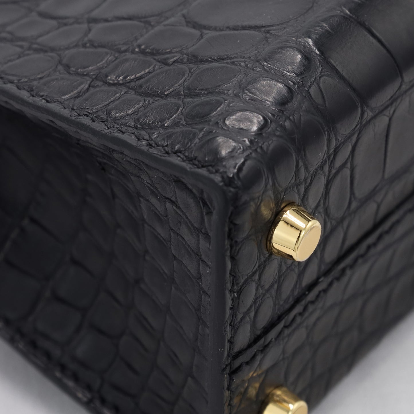 ミニケリー2　アリゲーターマット　ブラック　GP　W刻印