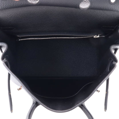 Birkin 25 Togo Black SS GStamp