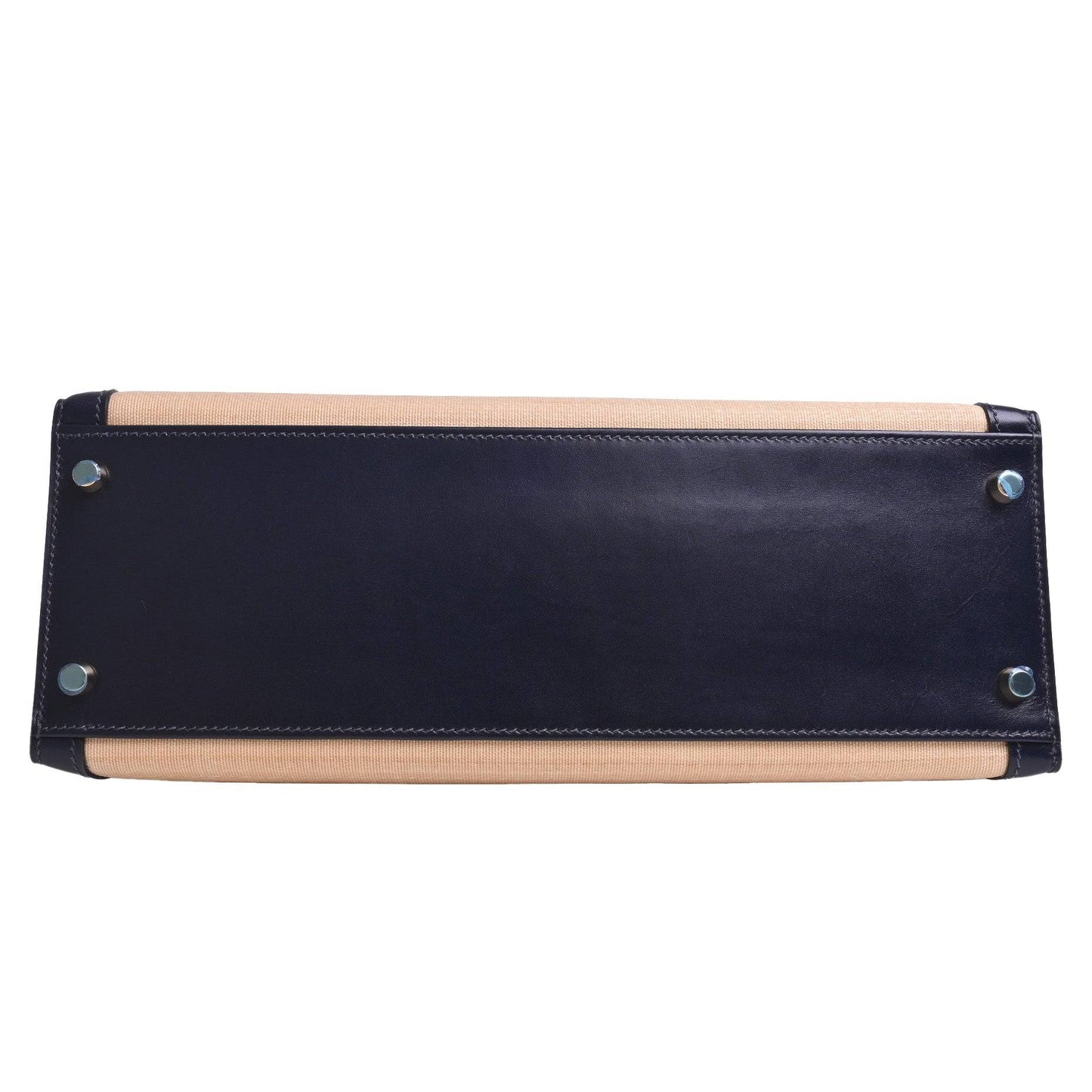 Kelly 32 Crinolan Box Calf Blue Indigo GP □J Engraved