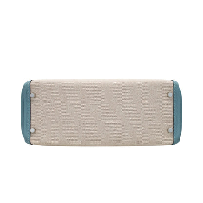 Kelly 32 Toile Ash Togo Ciel SS □M engraved