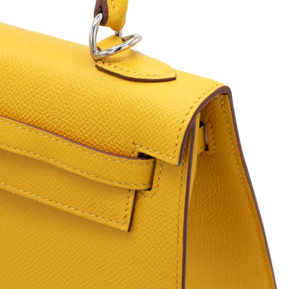 Kelly 25 Vaux Epson Jaune Ambre SS C刻印