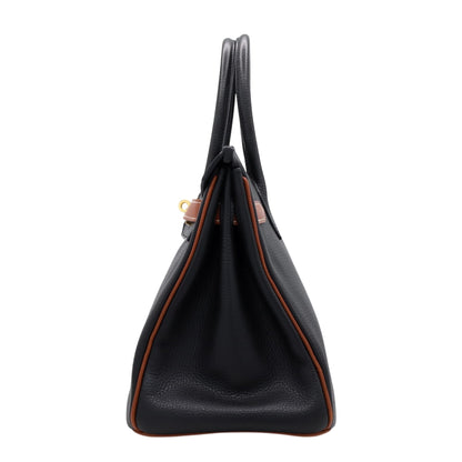 バーキン30　ヴァッシュリエージュ　ブラック　ノアゼット　GP　□K刻印