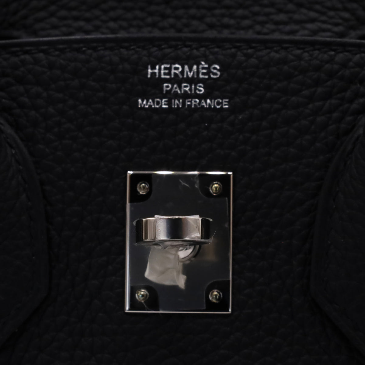 Birkin 25 Togo Black SS GStamp