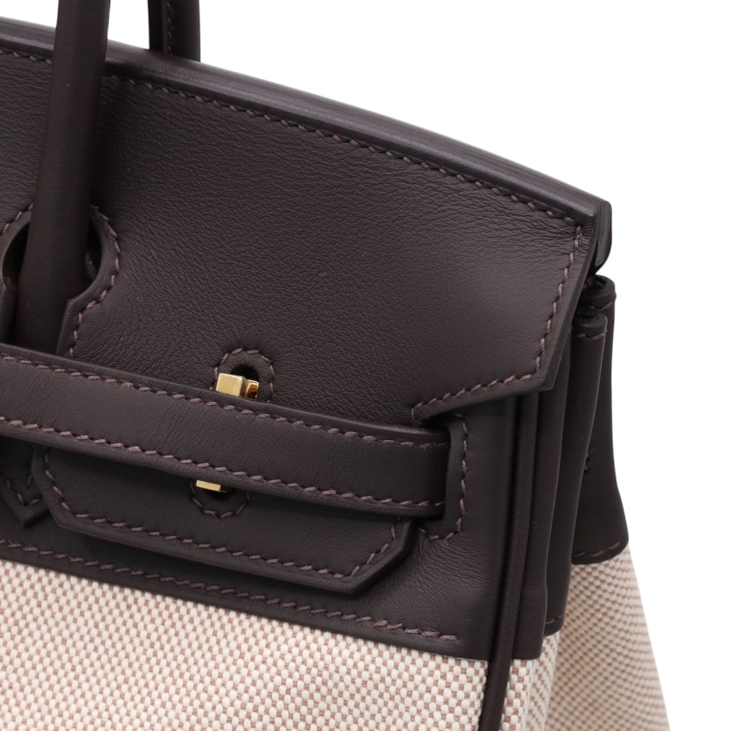 バーキン25　ヴォースイフト　トワルアッシュ　バイブルン　エクリュ　GP　K刻印