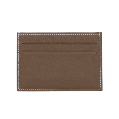 シチズン・ツイル　カードケース　ヴォーエヴァーカラー　エトゥープ　W刻印