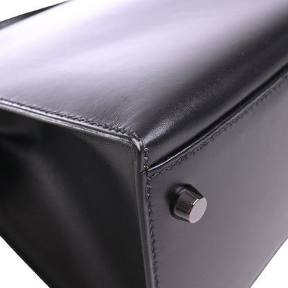 Kelly 32 Box Moonlight Black Ruthenium Metal Fittings □D Engraved