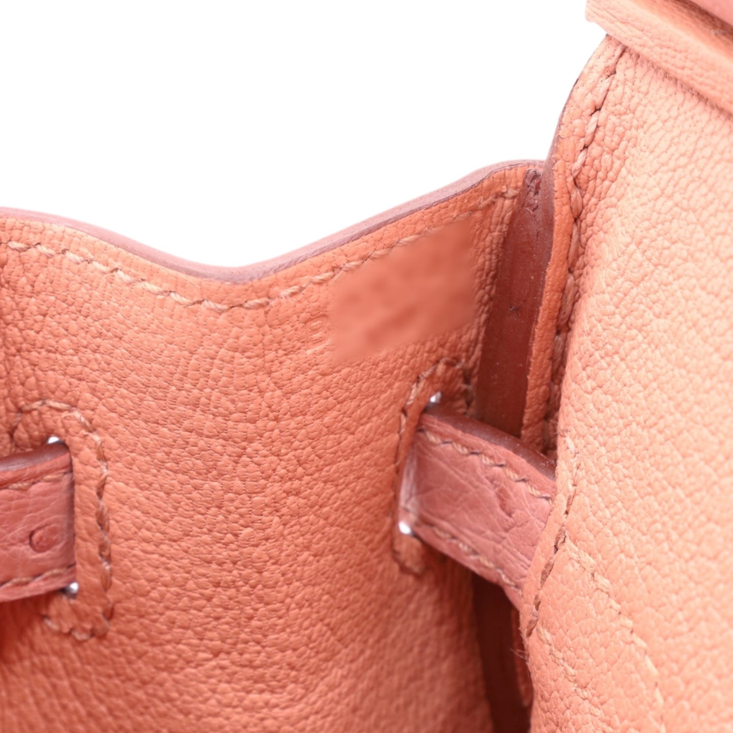 バーキン25　オーストリッチ　テリキュート　GP　B刻印