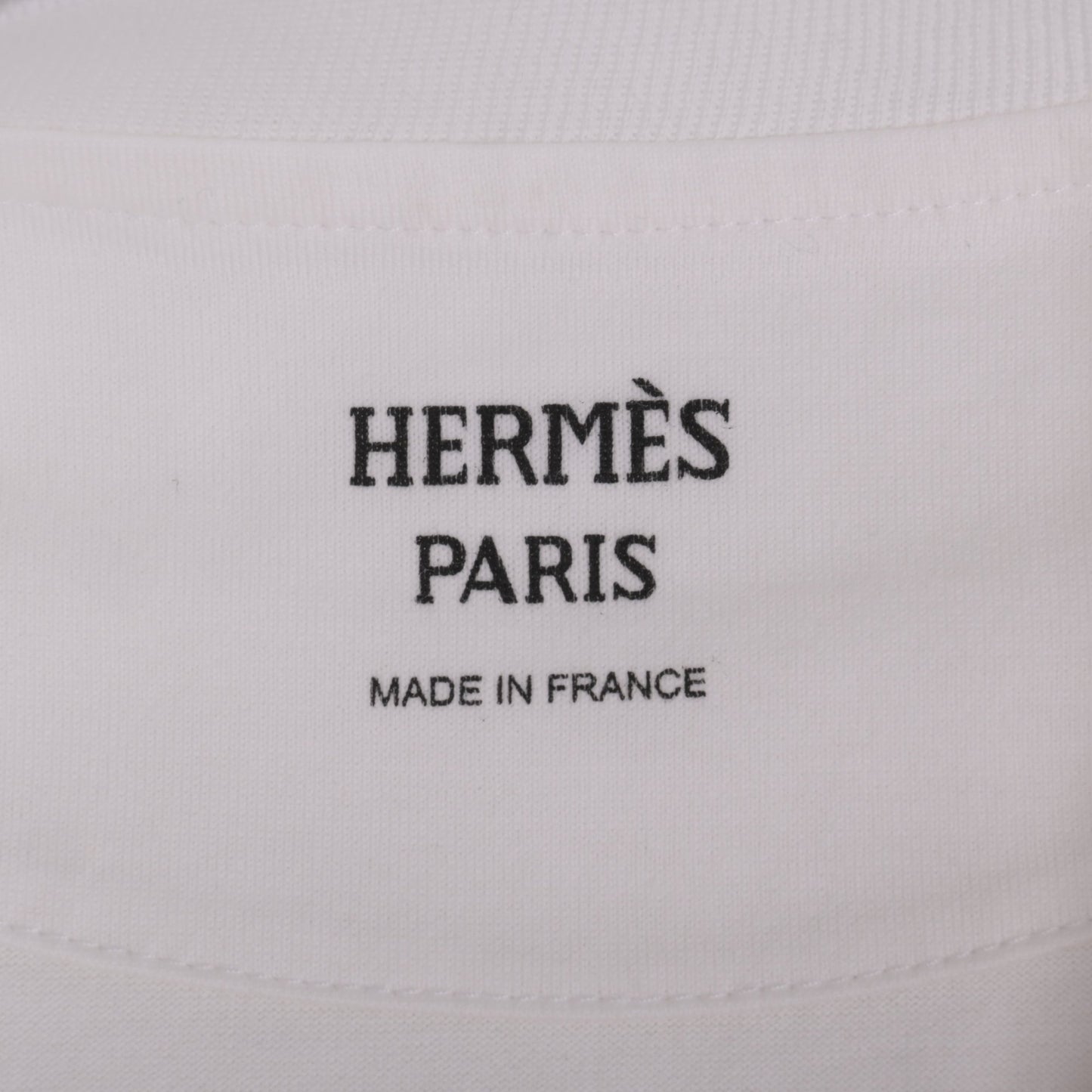 T-shirt logo cotton white 34