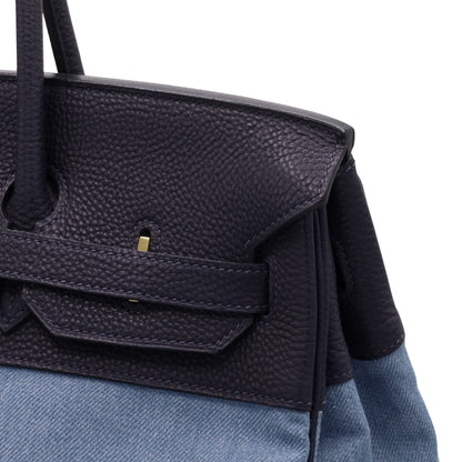 Birkin 35 Togo Toirugen Blue Indigo GP □I engraved