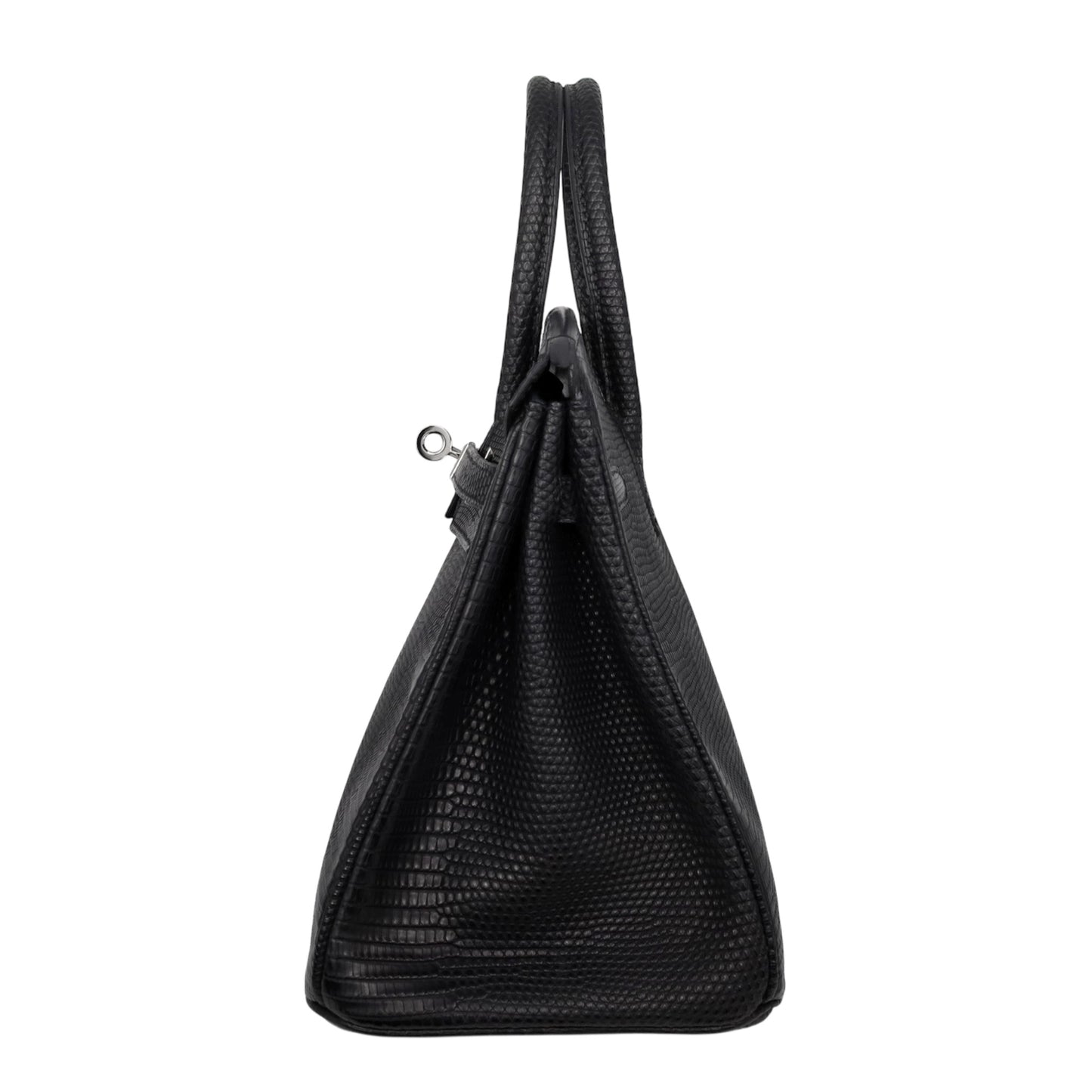 Birkin 25 Lizard Black SS □MStamp