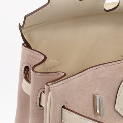 Birkin 25 GrizzlyVeauSwift Glycine Nata SS UStamp