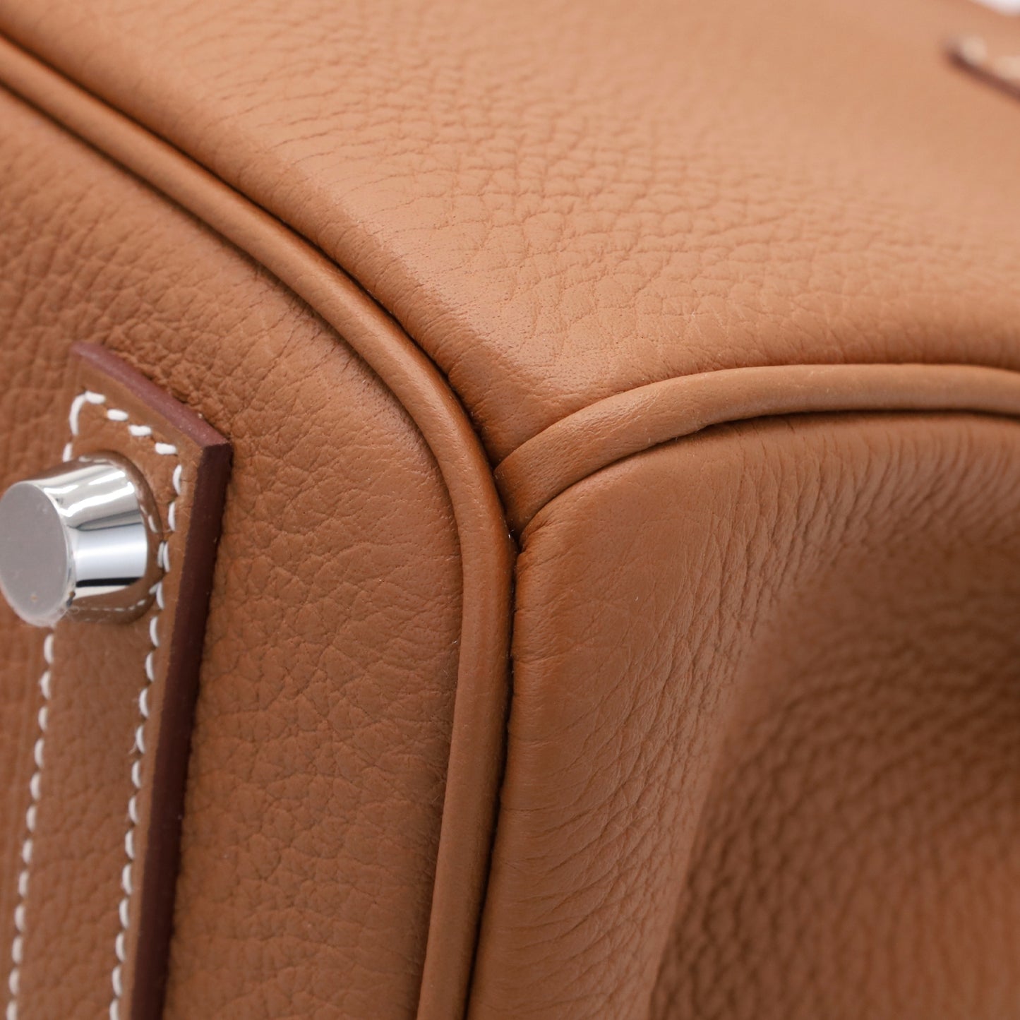 Birkin 25 Togo Gold SS K stamp