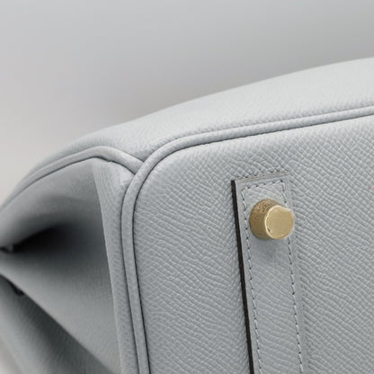 Birkin 30 Vaud Epson Blue Gracie GP X engraved