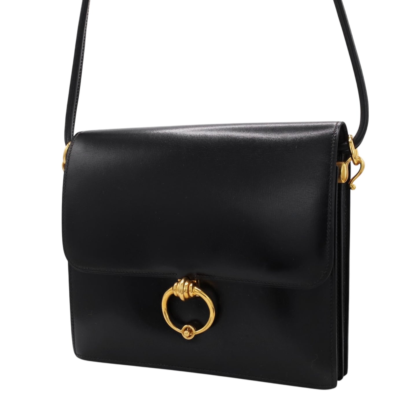 セクアナ22　ボックスカーフ　ブラック　GP　〇K刻印