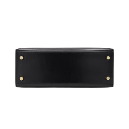 ケリー25　ボックスカーフ　ブラック　GP　W刻印