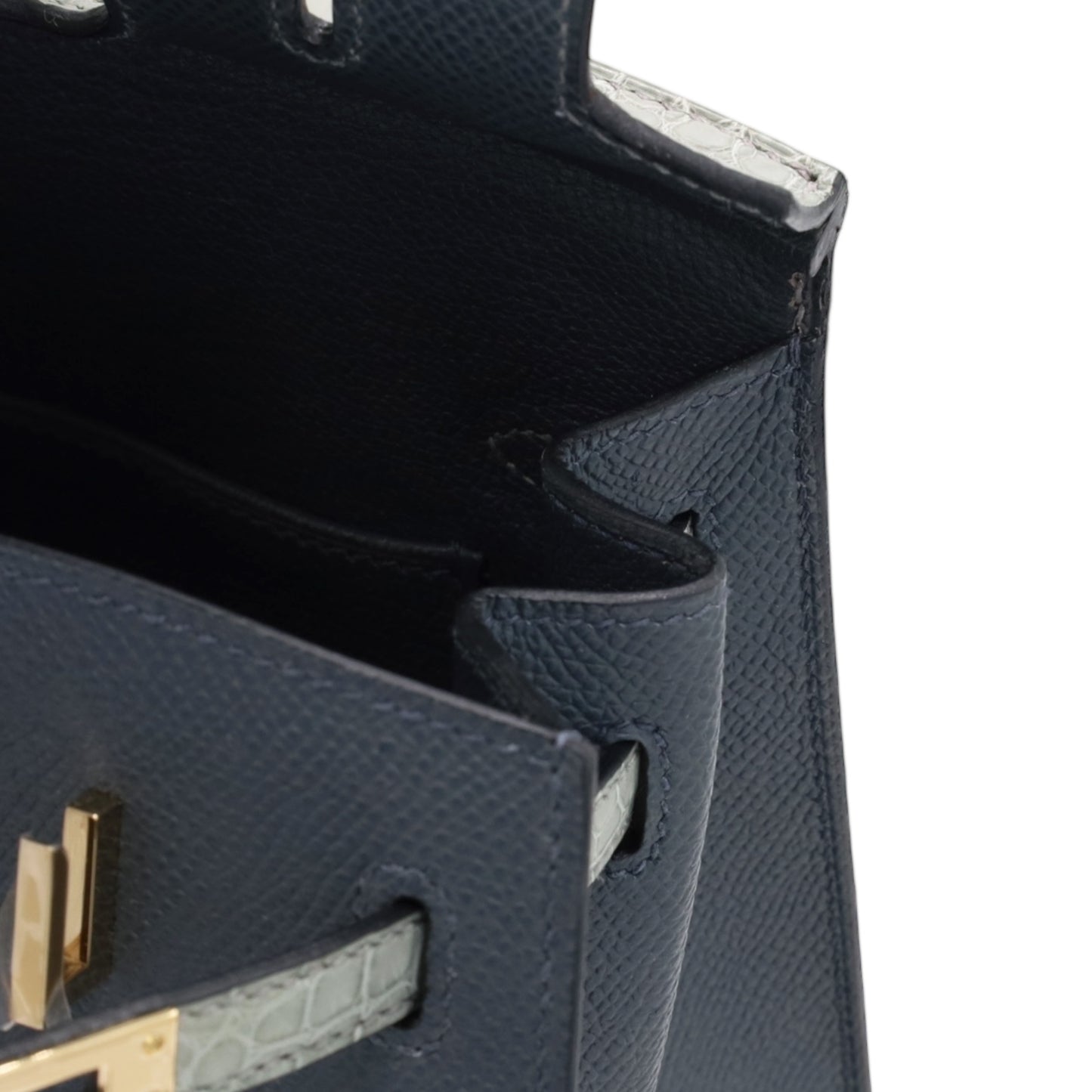 バーキン20　セリエ　フォーブル　ミッドナイト　アリゲーター　ヴォースイフト　ヴォーエプソン　グリミスティ　グリシマン　ブラック　オレンジ　シャンパンゴールド金具　K刻印