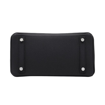 Birkin 25 Touch Alligator Togo Black SS UStamp