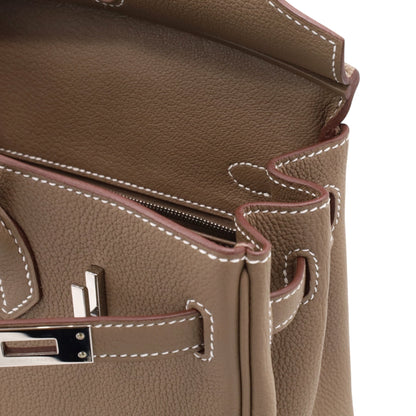 バーキン25　トゴ　エトゥープ　SS　Ｗ刻印